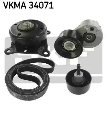 Ременный комплект SKF VKMA 34071 (VKM 34071, VKM 34072, VKMV 7PK2711)